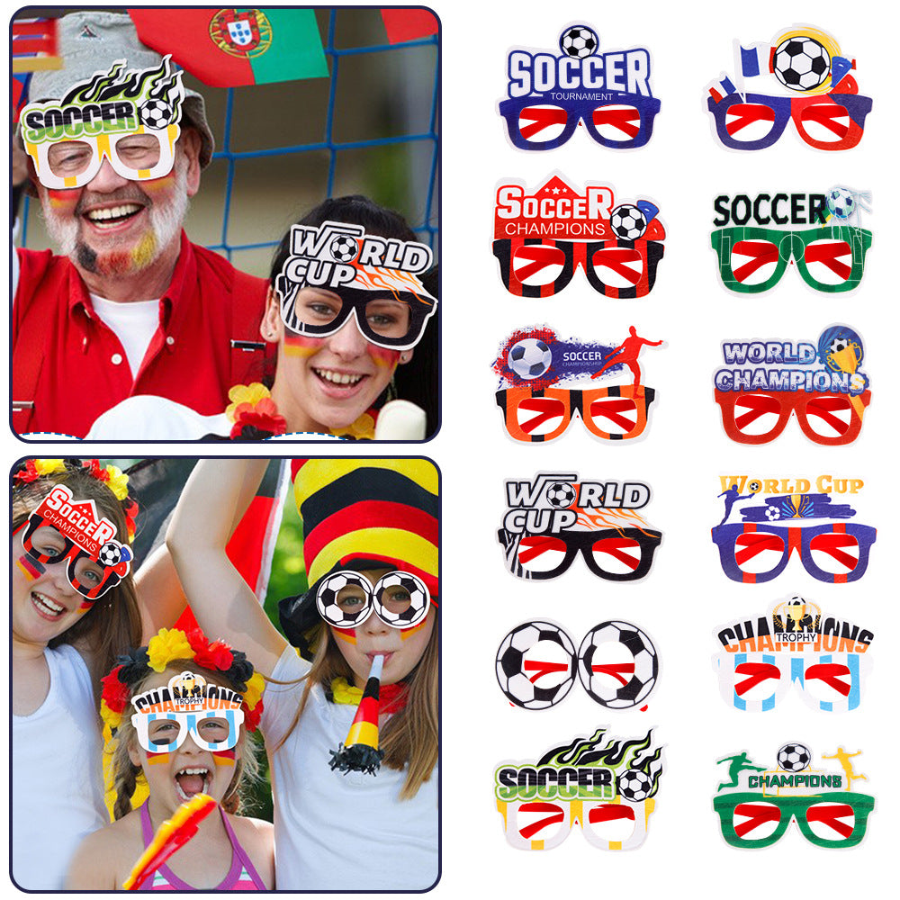 2026 World Cup Novelty Soccer Fan Glasses