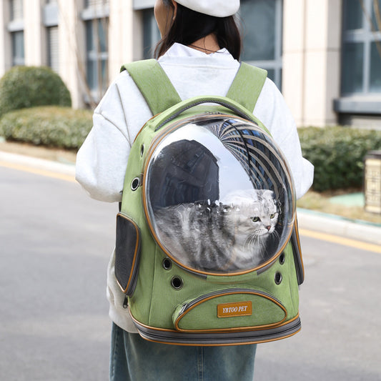 可视透明大容量宠物便携背包猫包