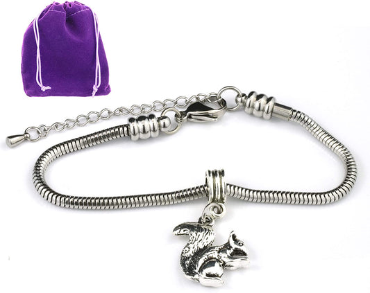 Squirrel Gifts | Gifts for Nature Lovers makes Great Science Jewelry for Lovers Bracelets or Animal Lover Gifts for Women Jewelry and Squirrel Gifts for Men or Squirrel Gifts for Squirrel Lovers-0