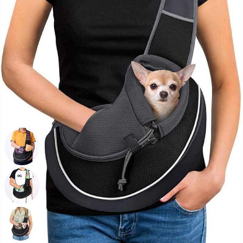 Sac de transport pour animaux de compagnie, sac à bandoulière portable d'extérieur pour chiens et chats, produits pour animaux de compagnie