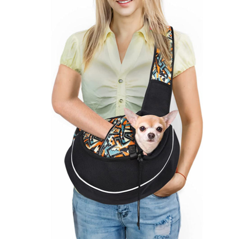 Sac de transport pour animaux de compagnie, sac à bandoulière portable d'extérieur pour chiens et chats, produits pour animaux de compagnie