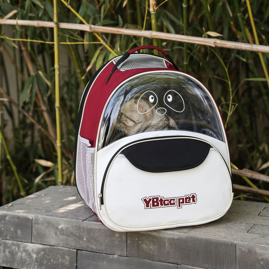Sac à dos d'extérieur portable et respirant de grande capacité pour animaux de compagnie